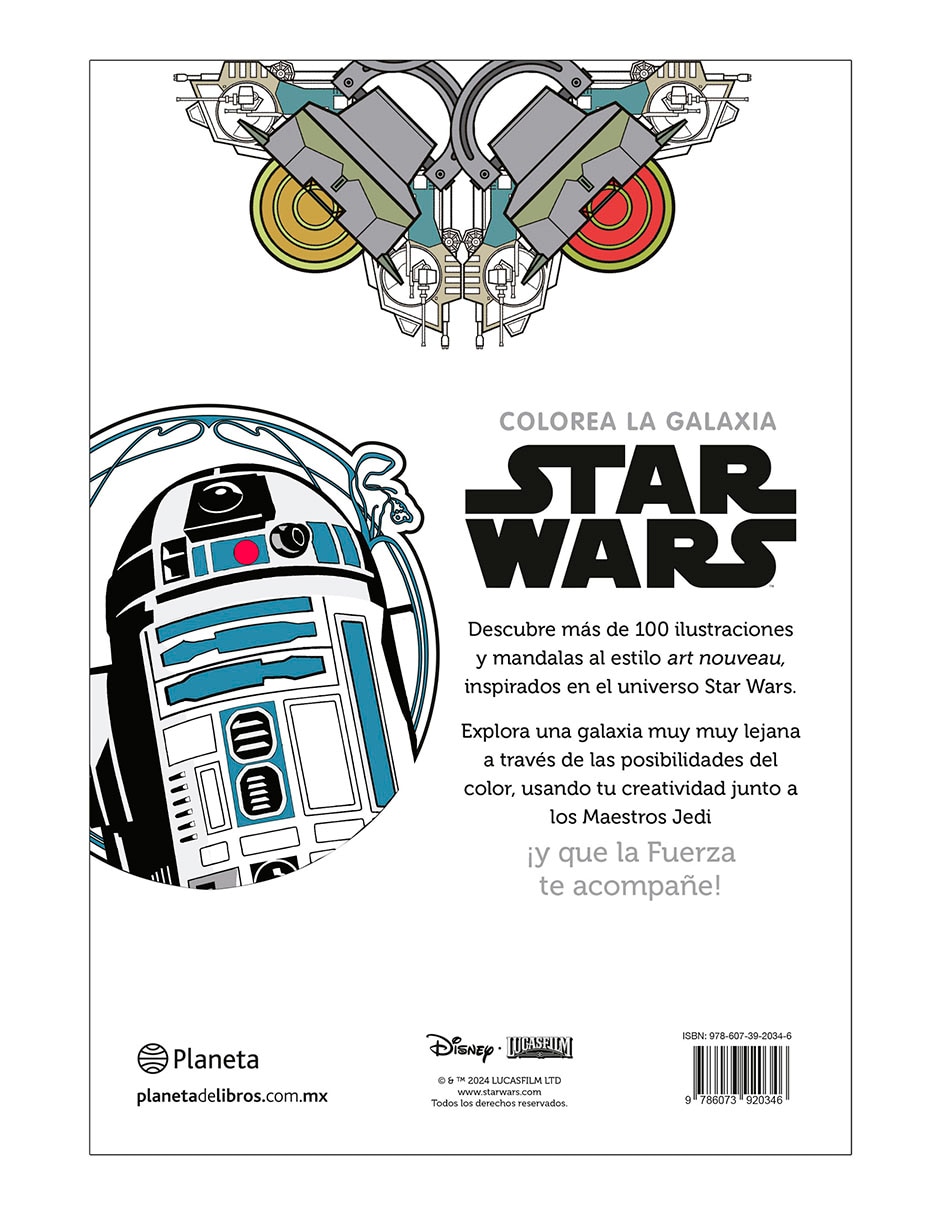 Libro Star Wars: Colorea la Galaxia de Lucasfilm Ltd