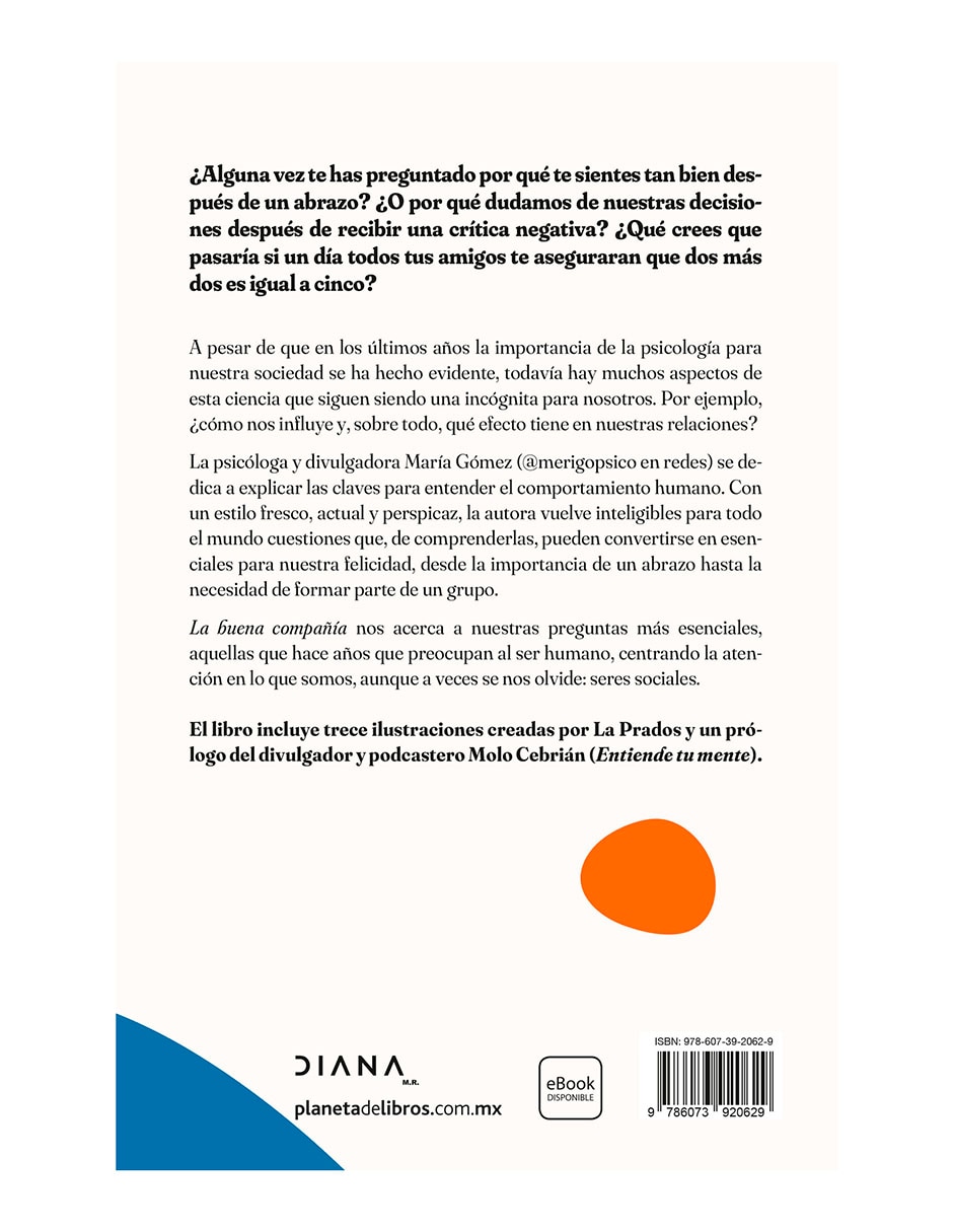 Libro La Buena Compañía de María Gómez (Merigopsico) 2