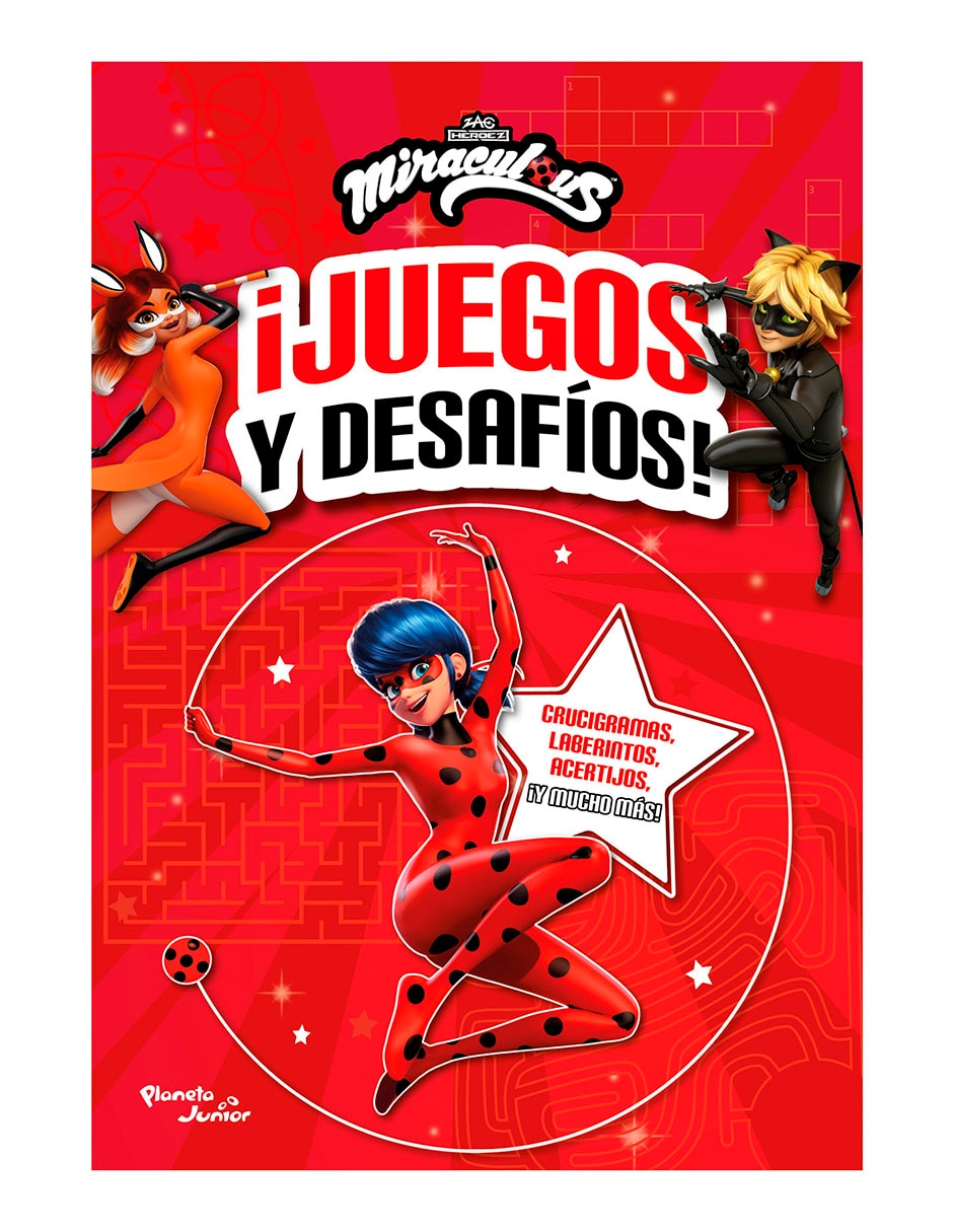 Libro Ladybug ¡Juegos y desafíos! de Miraculous 1
