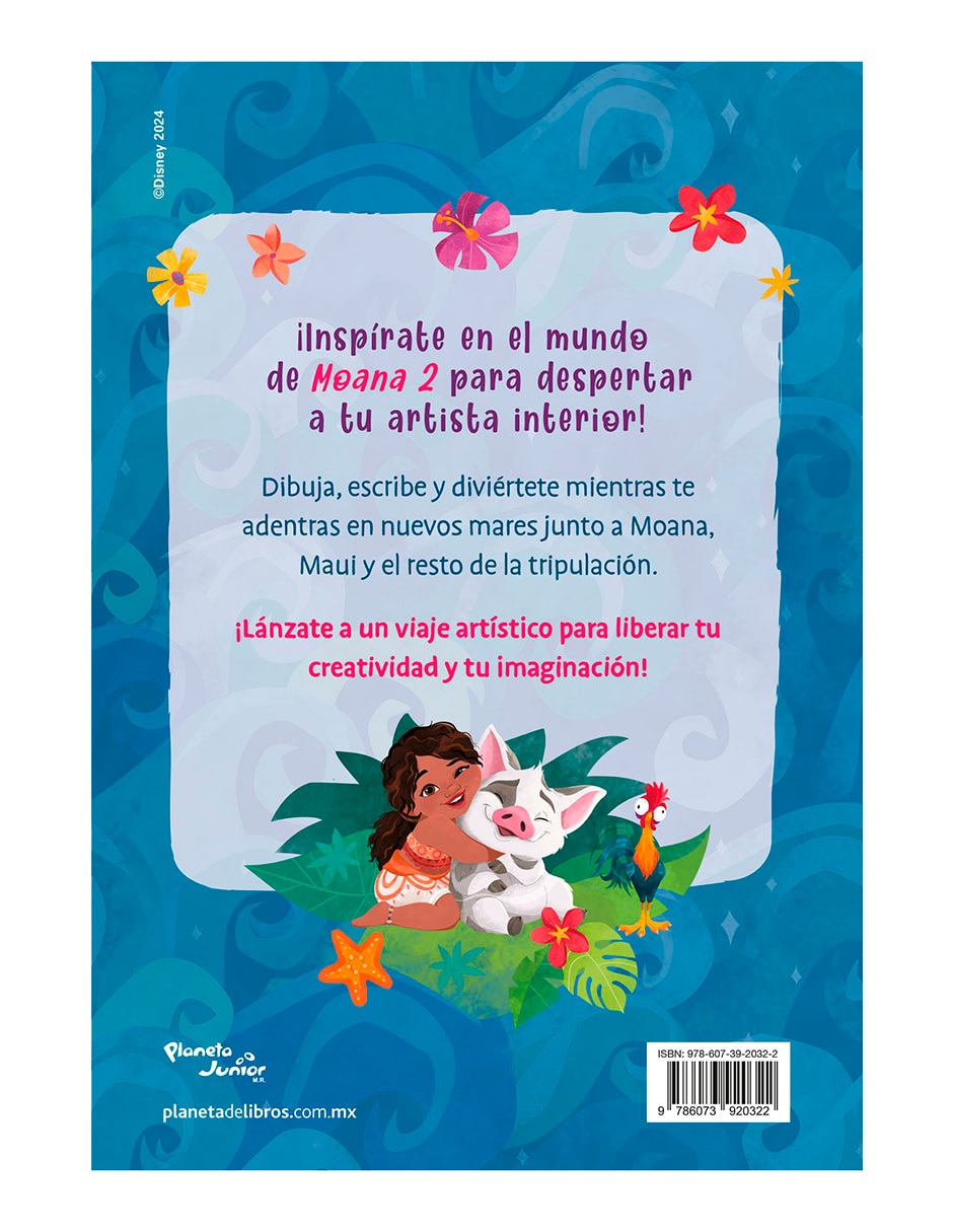 Moana 2 Libro de arte y océanos de Disney 2