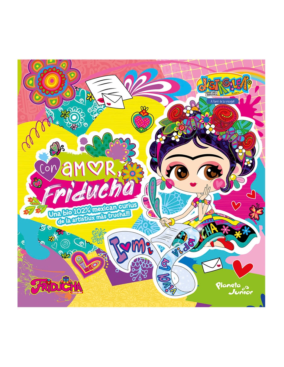 Libro Con amor Friducha de Distroller