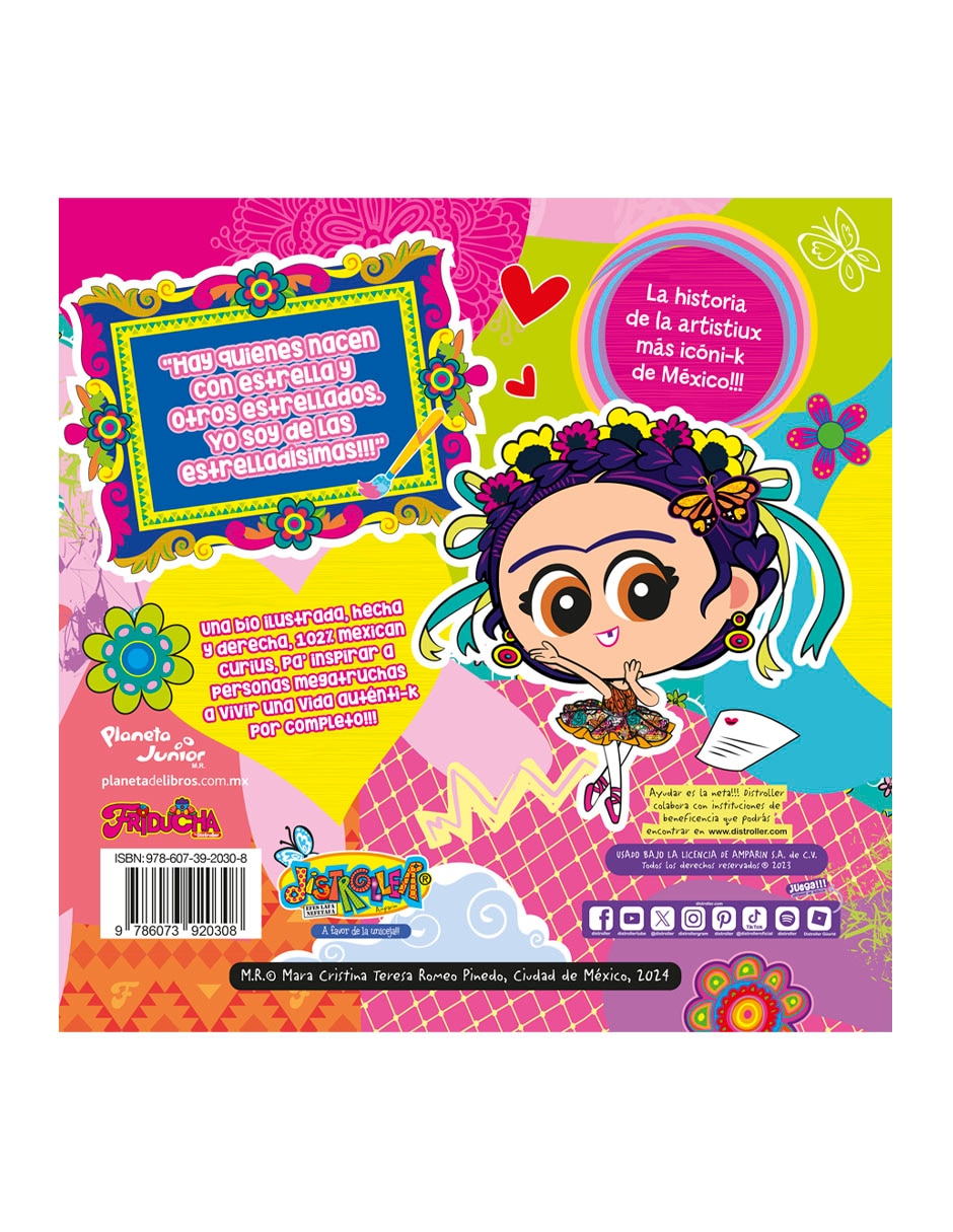 Libro Con amor Friducha de Distroller 2