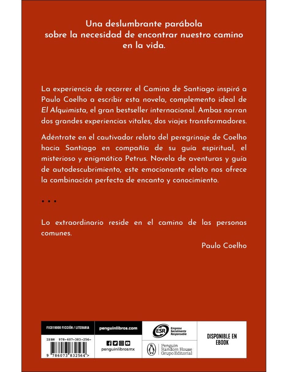 Libro El peregrino de Paulo Coelho 2