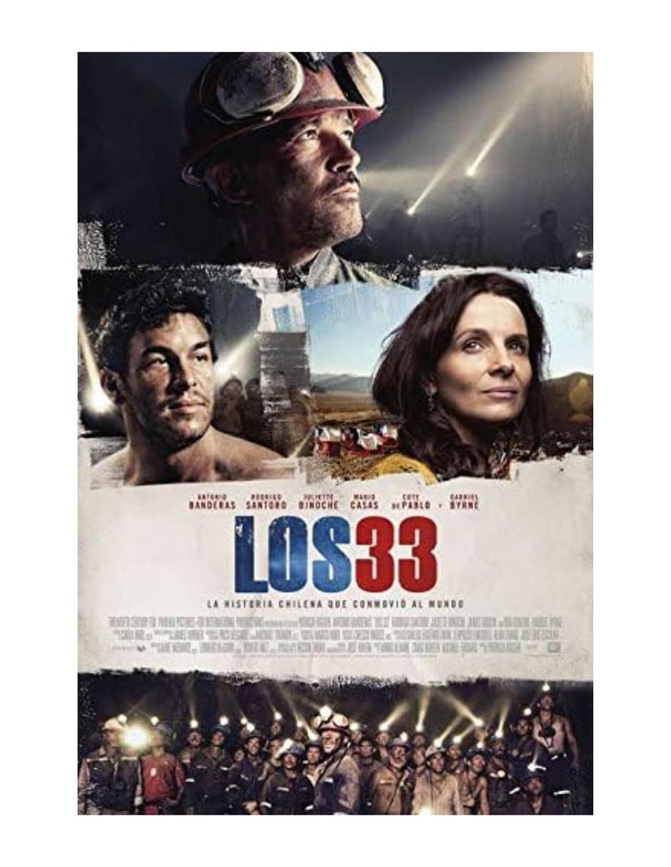 Los 33: una historia de esperanza película en DVD