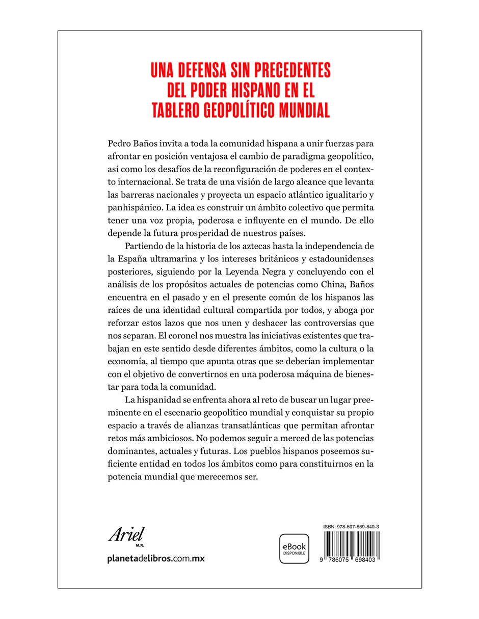 Libro Geohispanidad de Pedro Baños 2