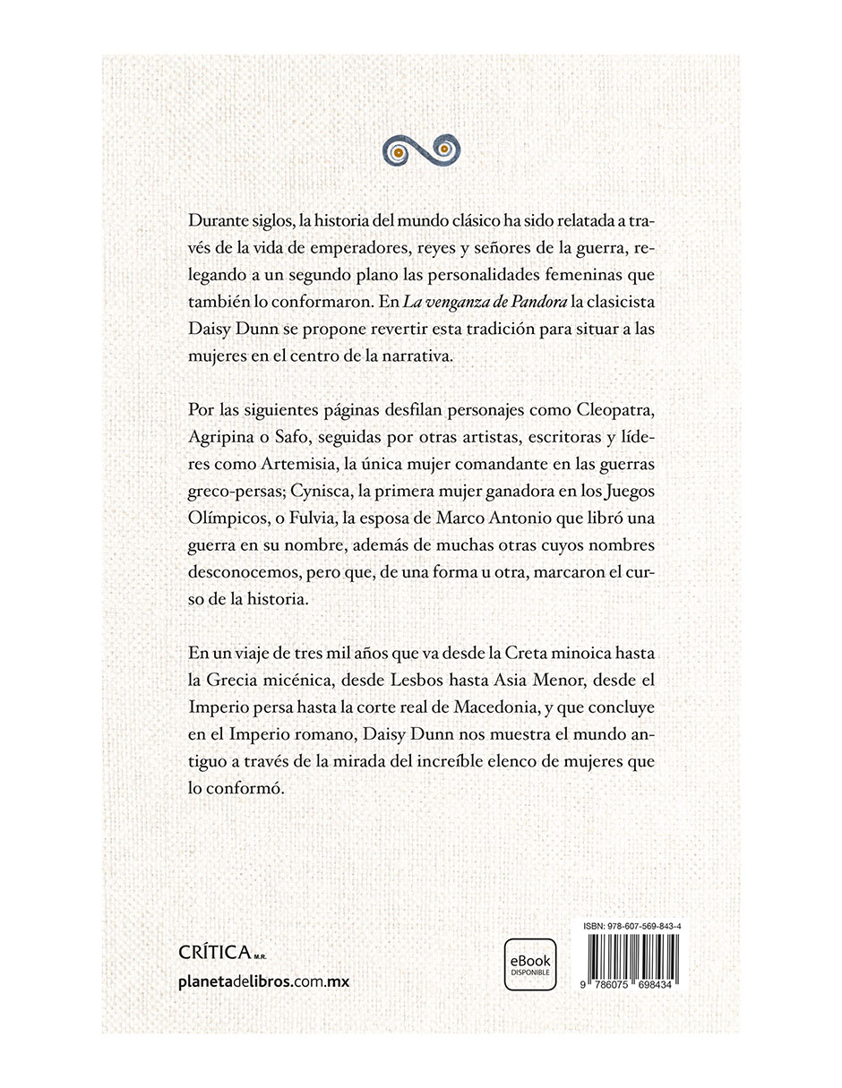 Libro La venganza de pandora de Daisy Dunn 2