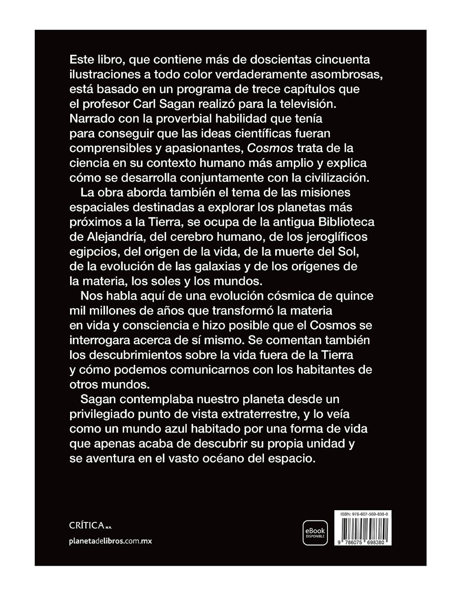 Libro Cosmos de Carl Sagan 2