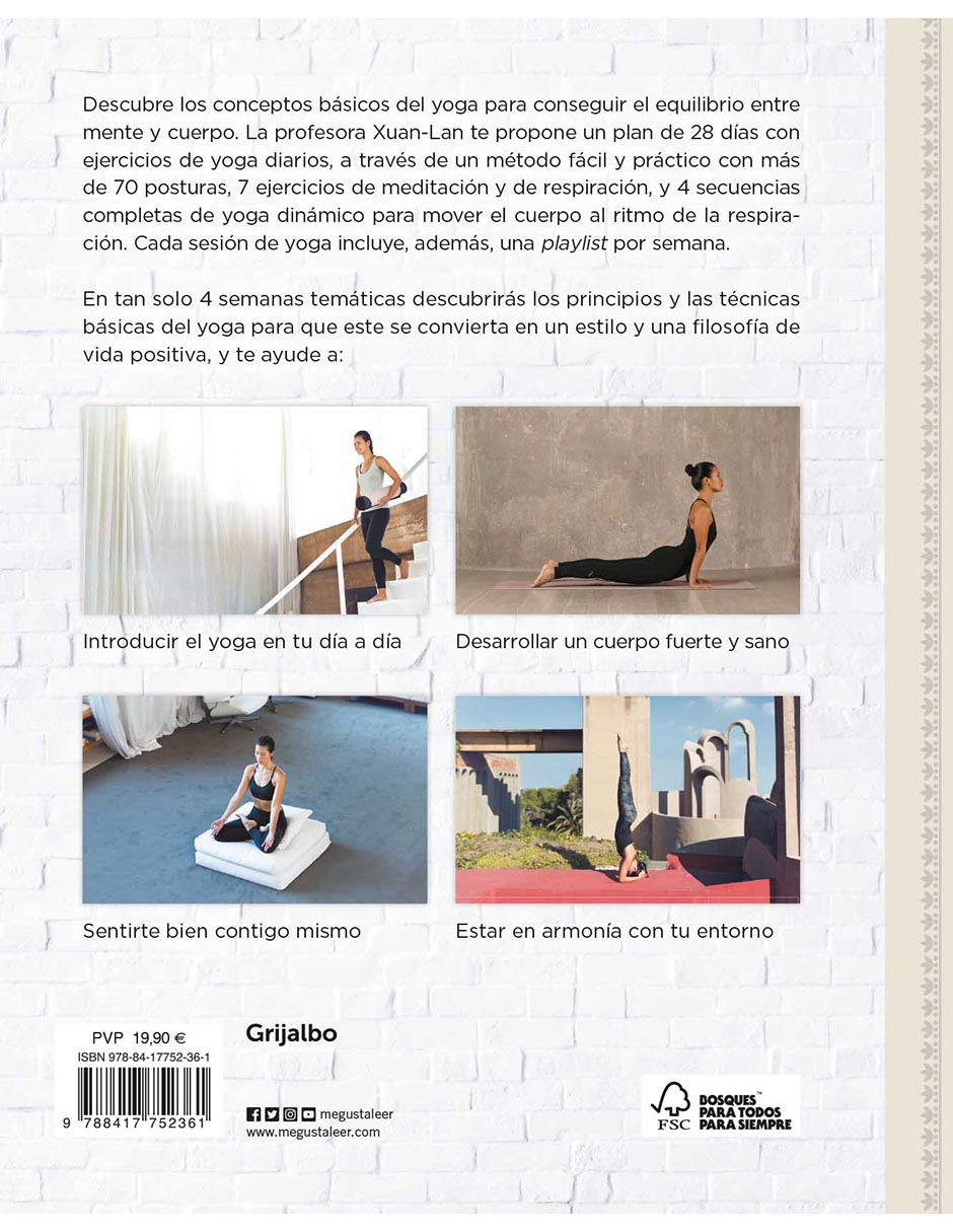 Libro Mi diario de yoga de Xuan-Lan 2