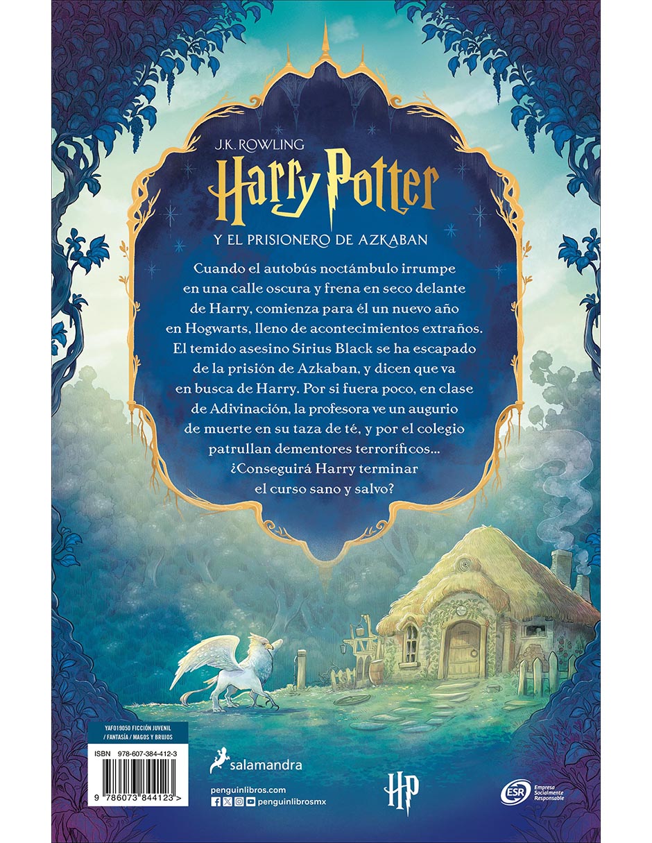 Libro Harry Potter Y El Prisionero de Azkaban de J.K.Rowling 2
