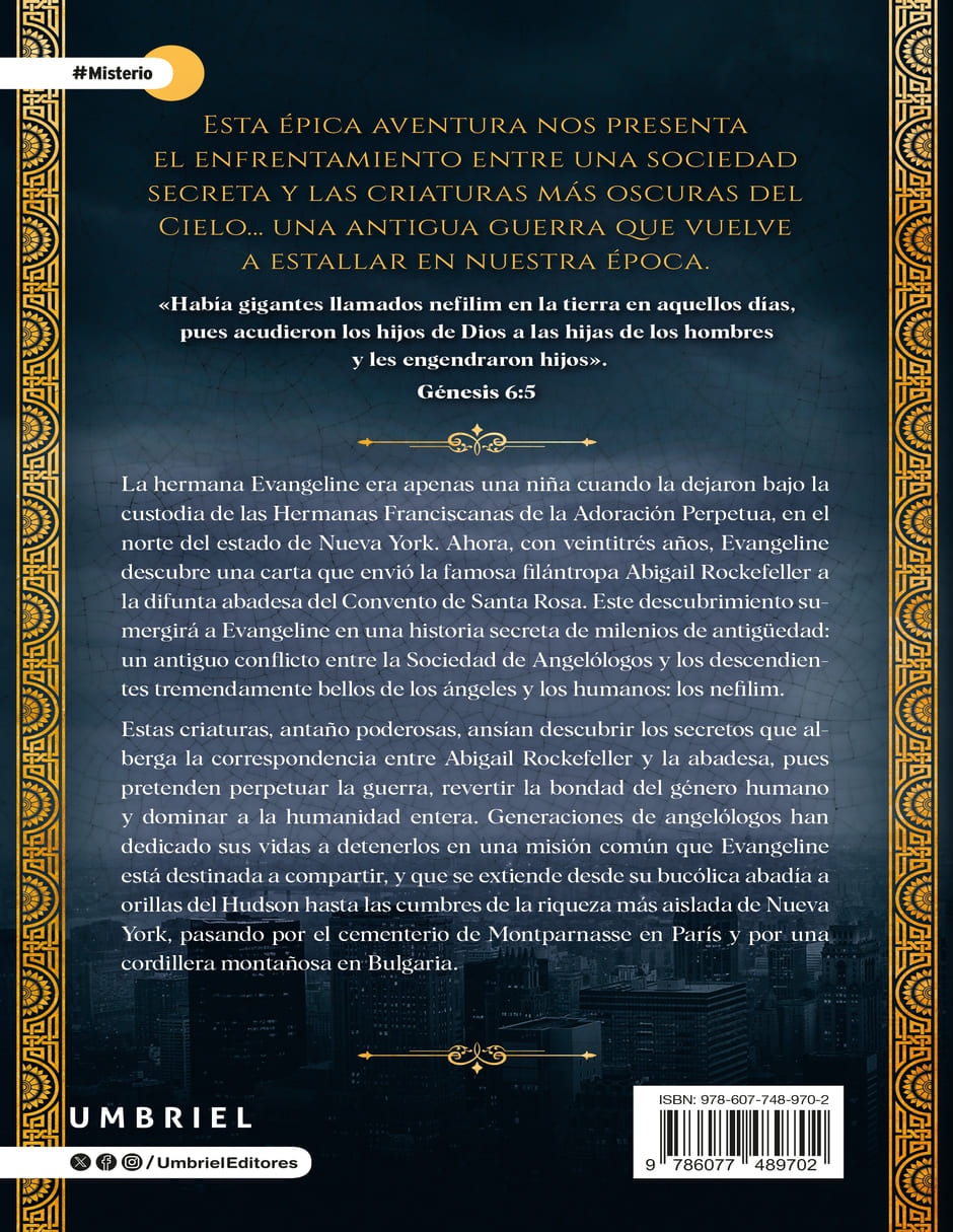Libro Angelology de Danielle Trussoni 2