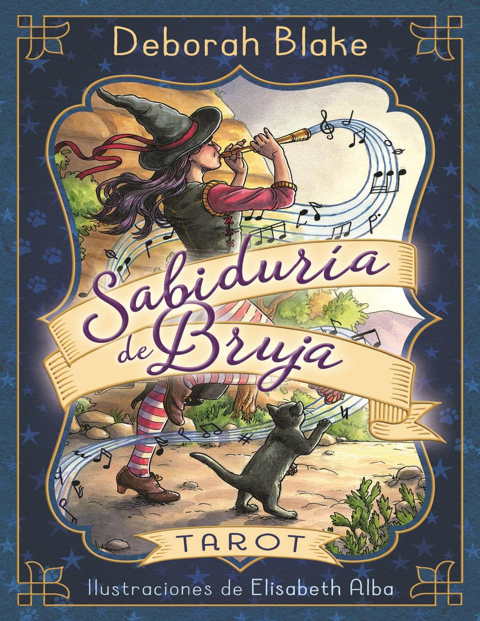 Libro Sabiduría de bruja. Tarot de Deborah Blake