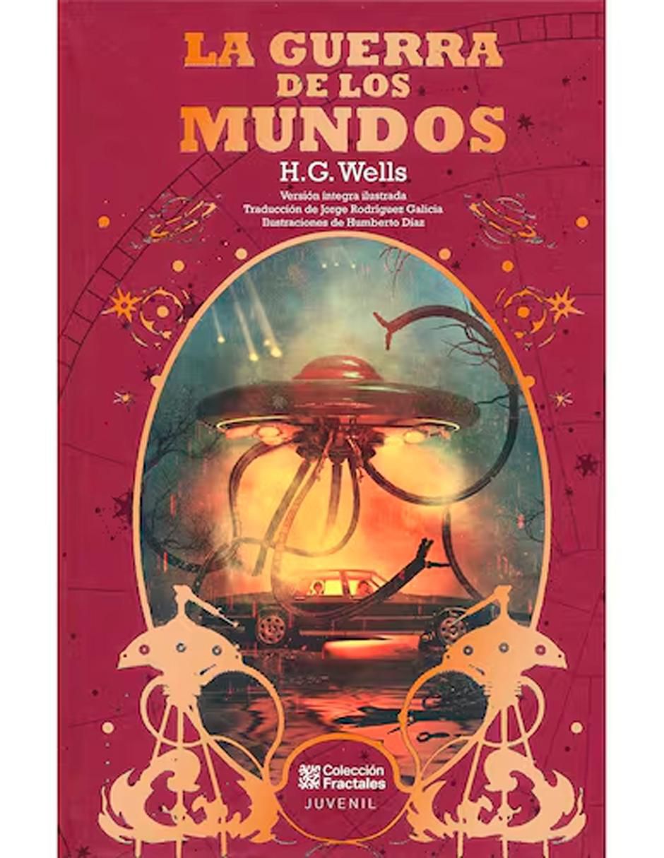 Libro La guerra de los mundos de H.G. Wells