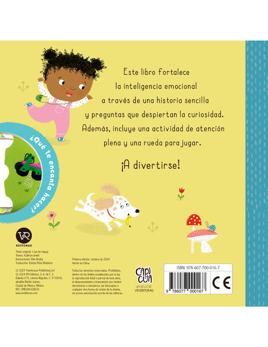 Libro Yo soy feliz de Kathryn Jewitt/Ailie Busby 2