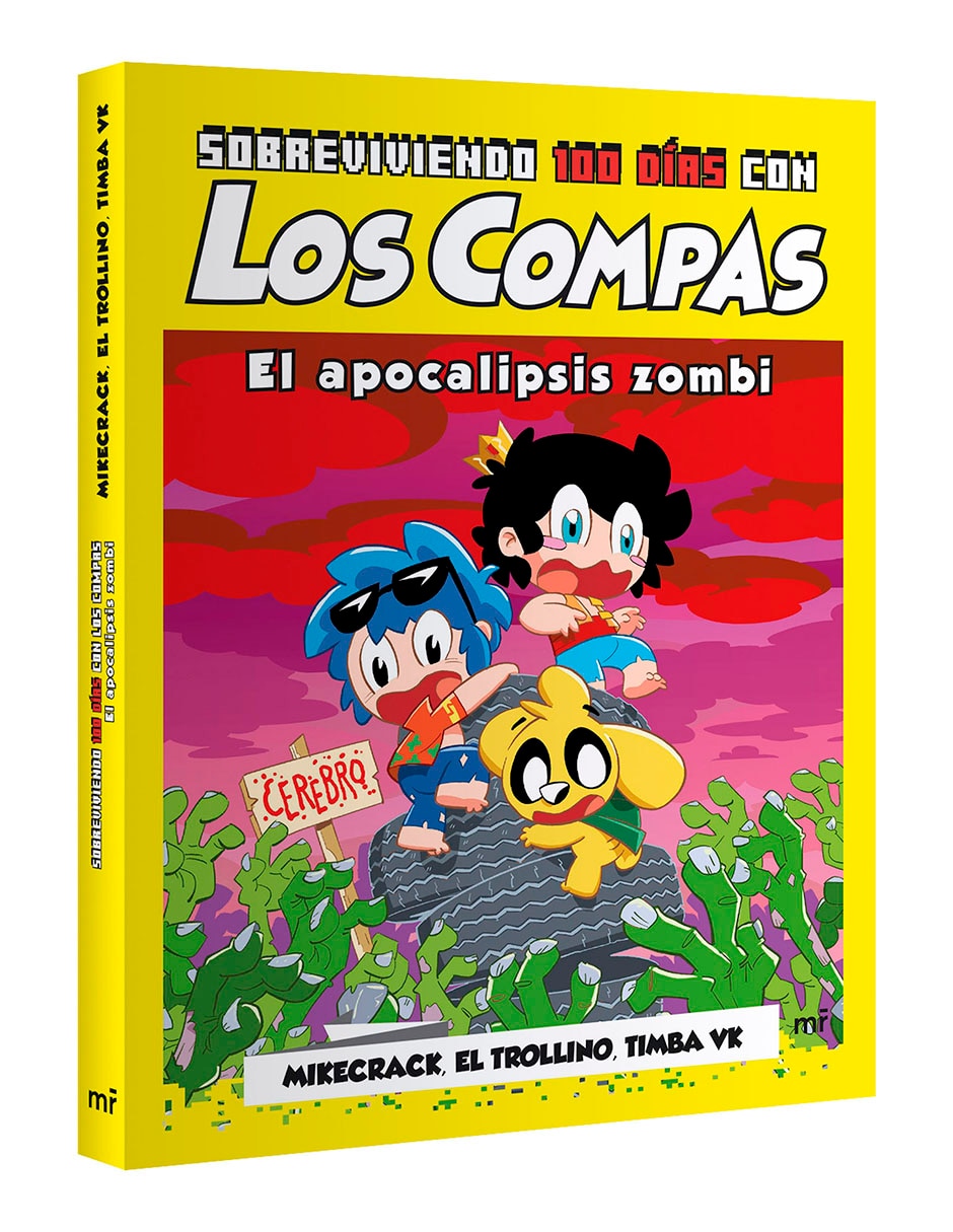 Libro Sobreviviendo 100 días con Los Compas de Mikecrack/El Trollino/Timba Vk 3
