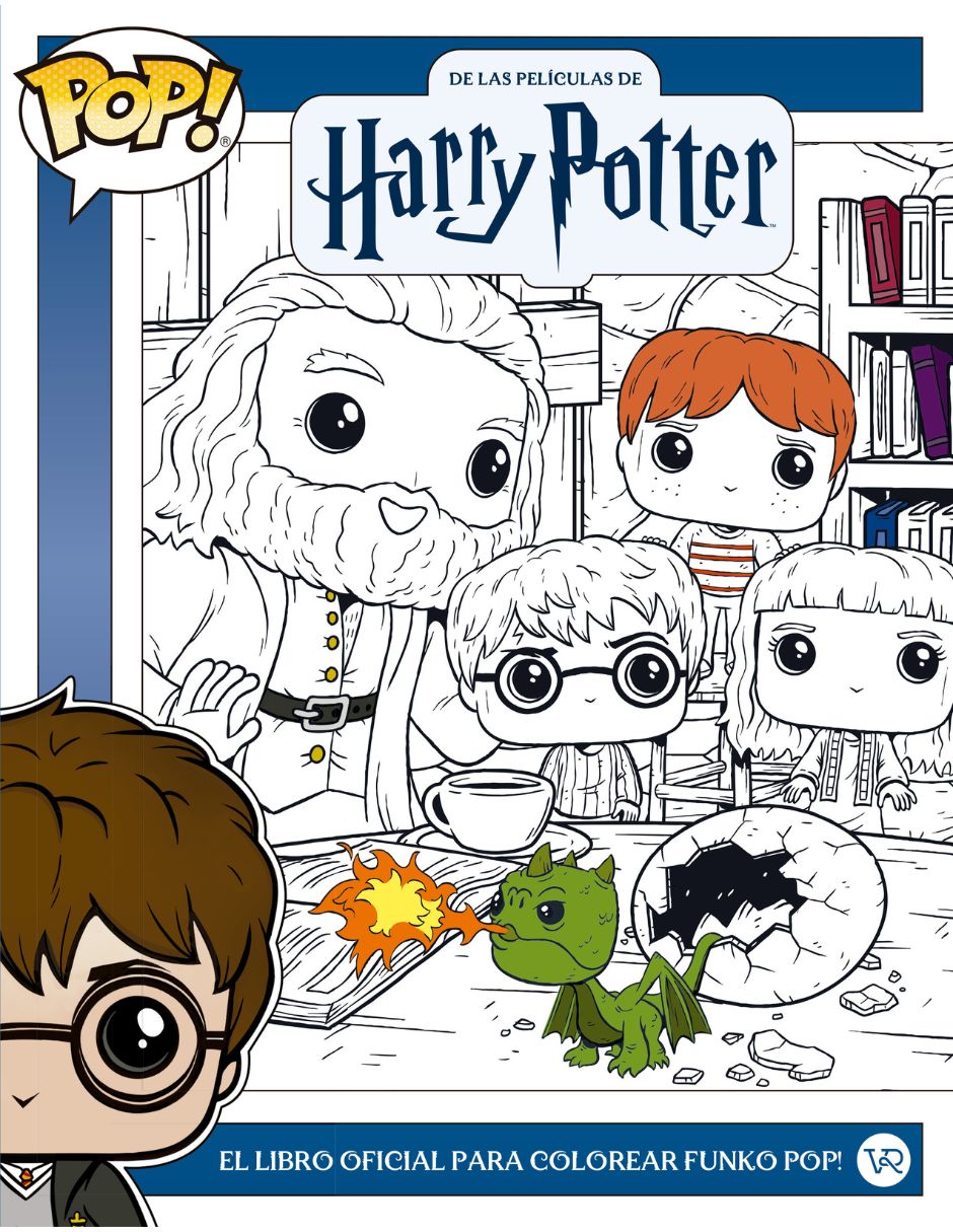 Harry Potter. El libro oficial para colorear Funko POP! de VR Editoras