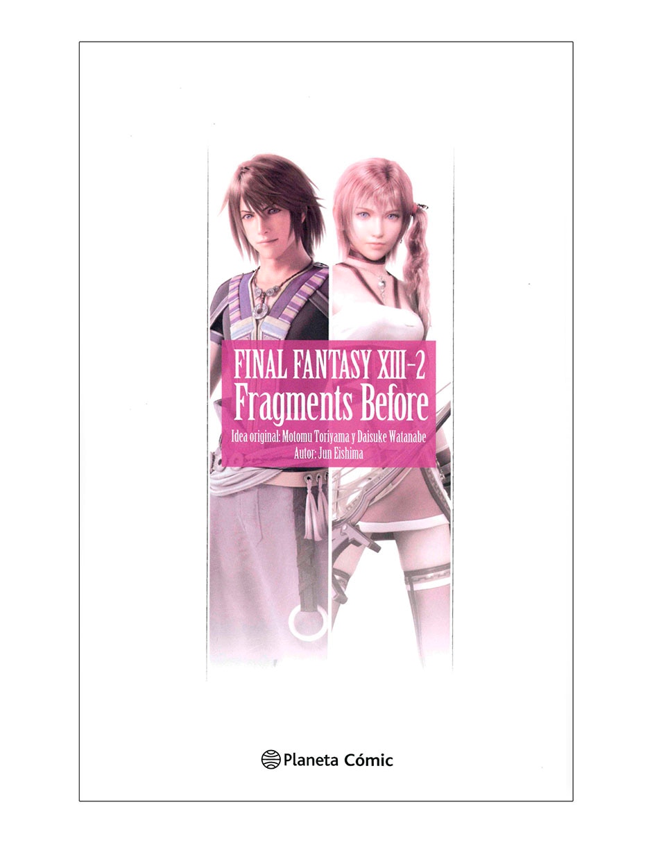 Cómic Final Fantasy XIII-2 Fragments Before