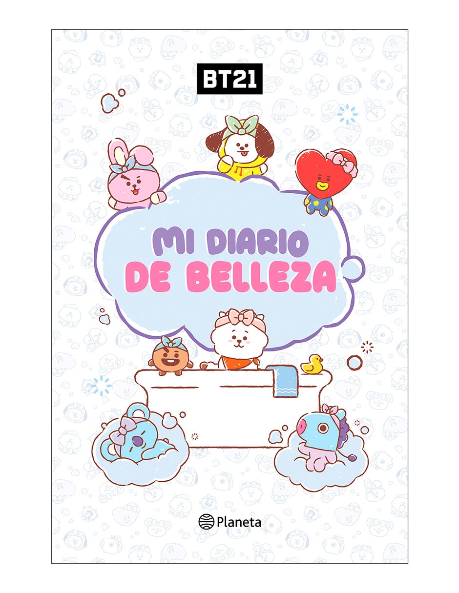 Libro BT21: Mi diario de belleza de Line Friends Inc