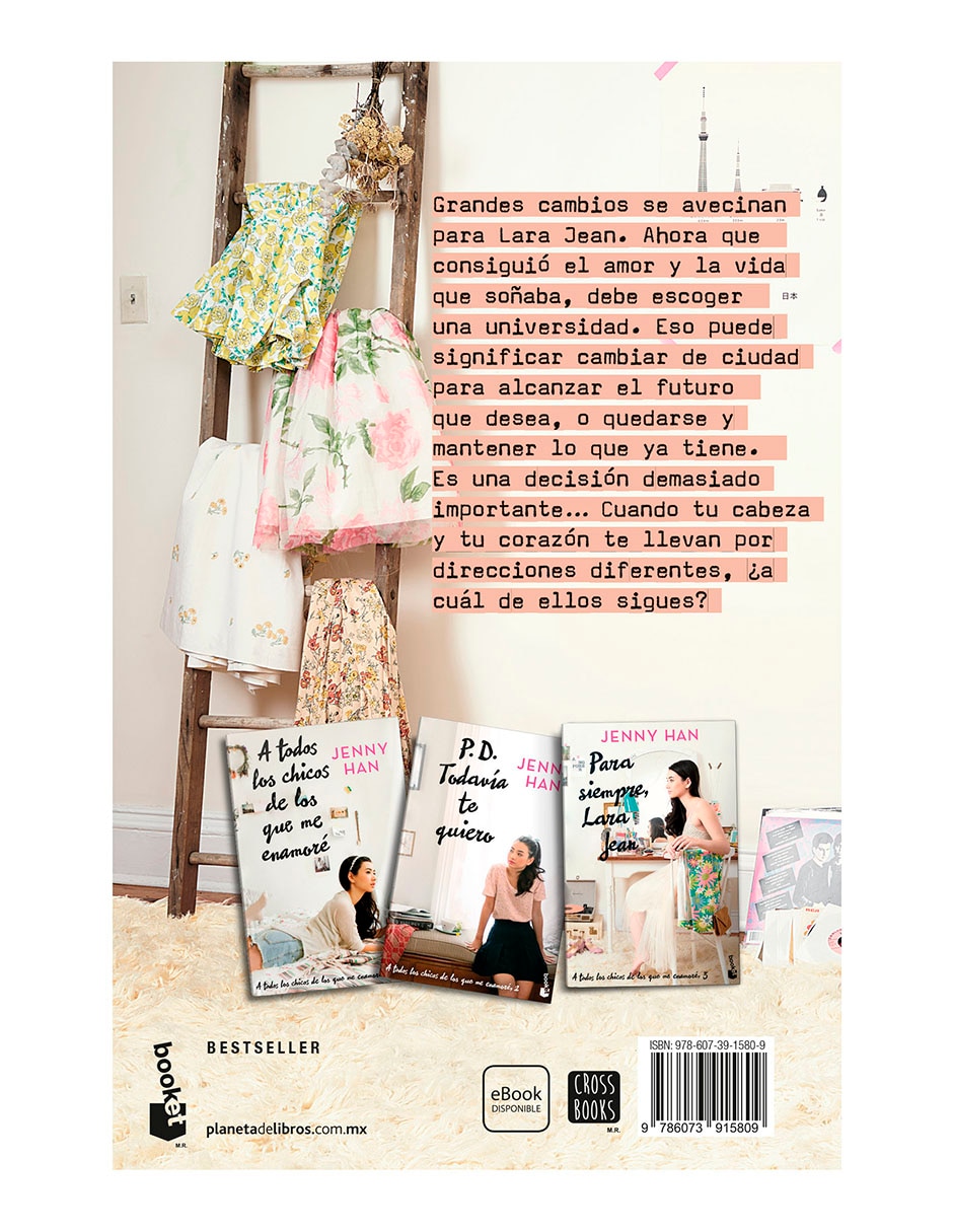 Libro Para siempre, Lara Jean de Jenny Han 2