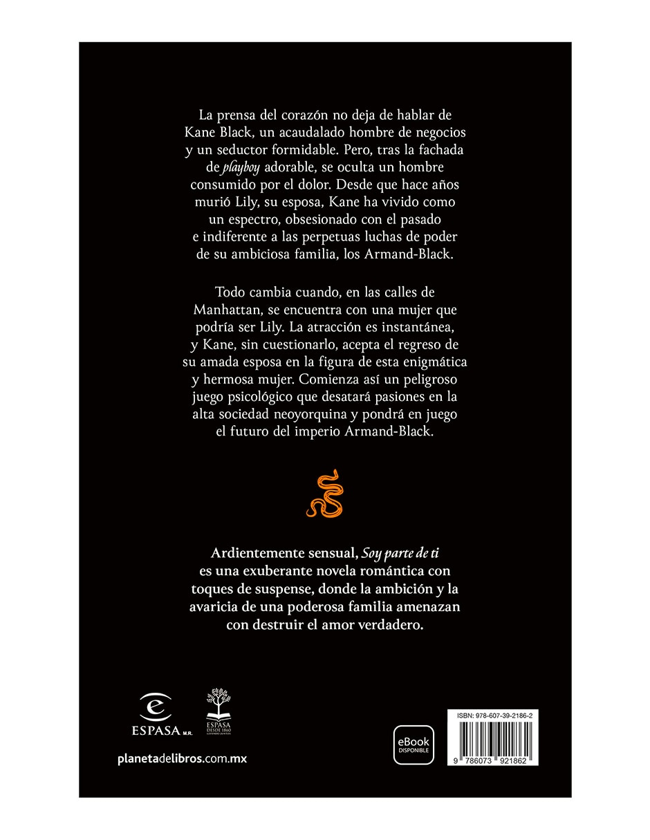 Libro Soy parte de ti de Sylvia Day 2