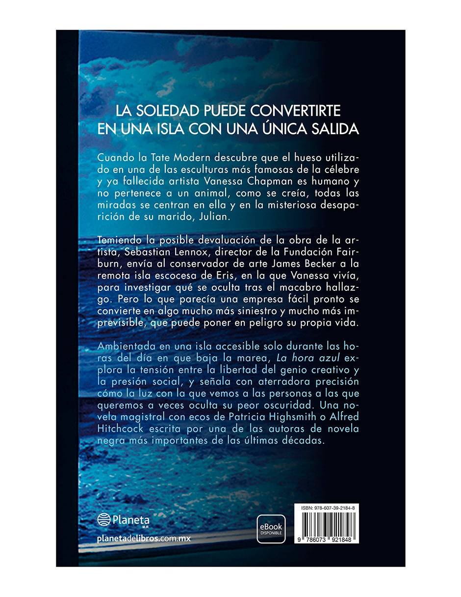 Libro La hora azul de Paula Hawkins 2