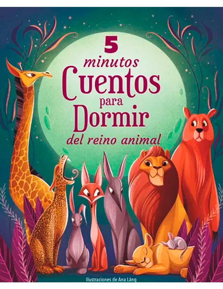 Libro 5 minutos cuentos para Dormir del reino animal (acolchado) de Ana Lang 1