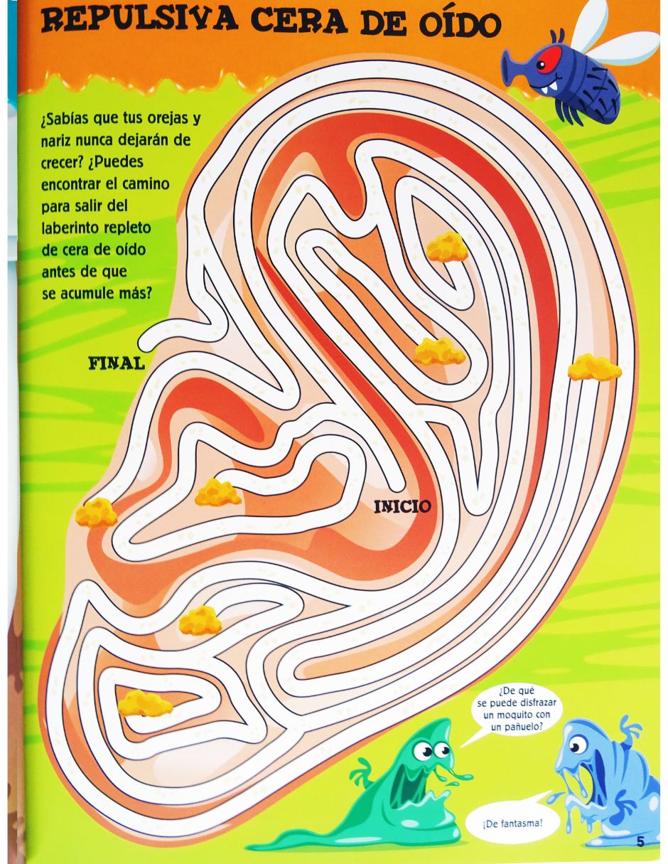 Repugnante, Libro de Actividades de Capicua 3