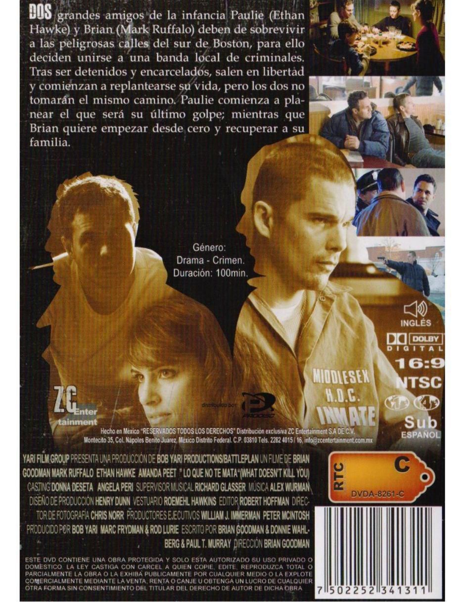 Lo Que No Te Mata 2009 Película en DVD 2