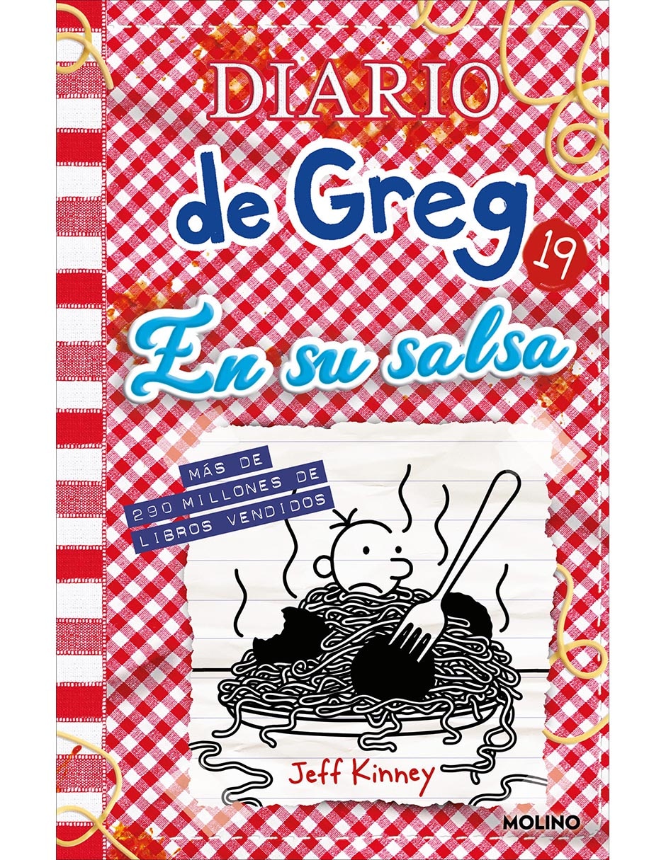 Libro Diario de Greg 19: En su Salsa de Jeff Kinney