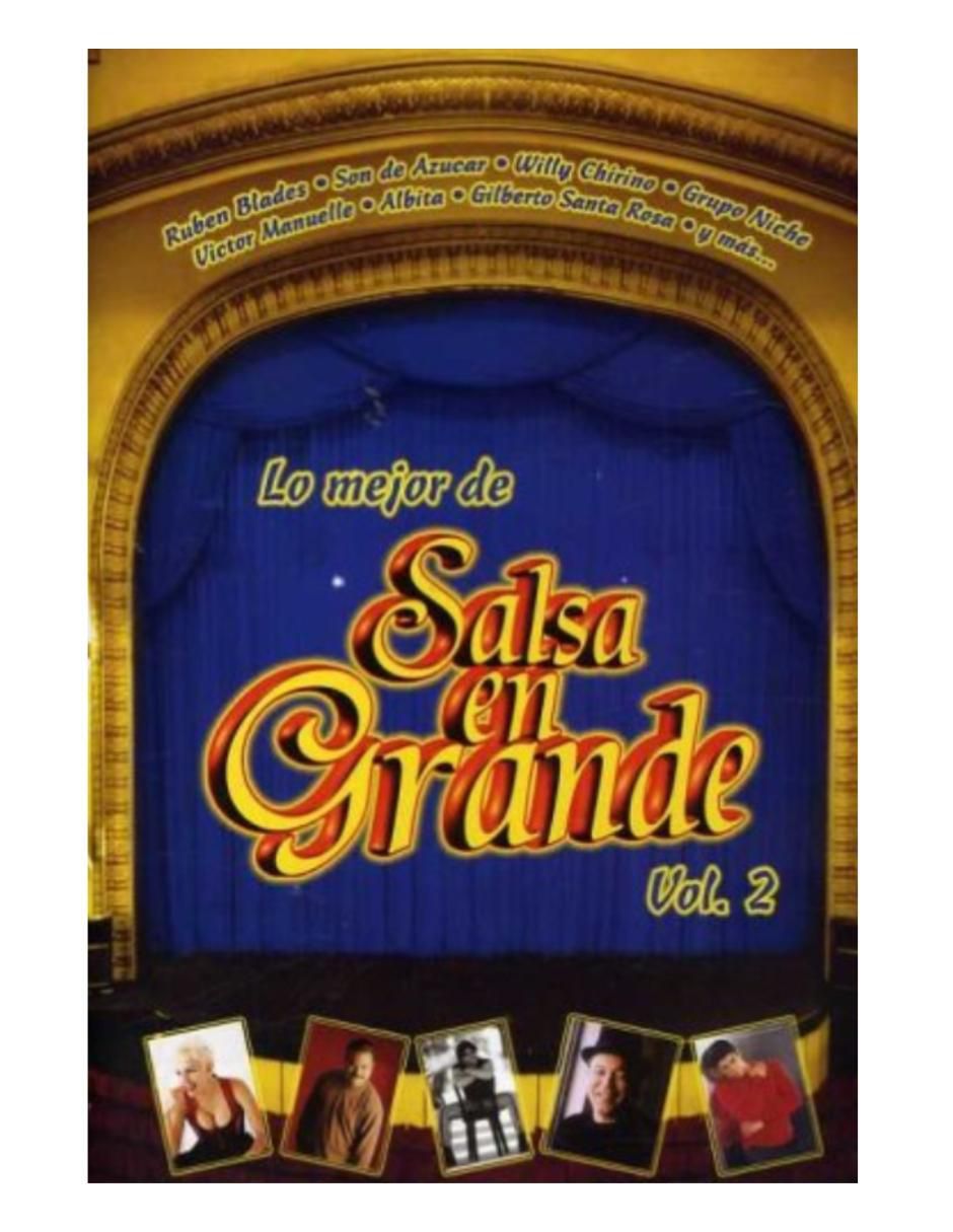 Lo mejor de Salsa en Grande Volumen 2 estándar Lo mejor de Salsa en Grande Volumen 2 estándar