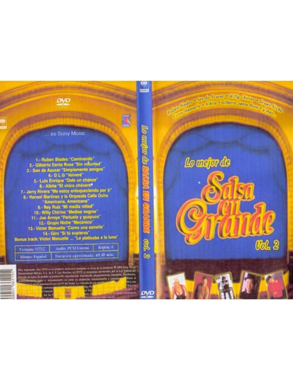 Lo mejor de Salsa en Grande Volumen 2 estándar 3