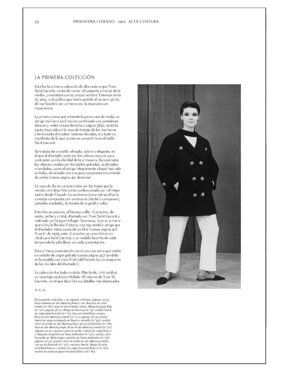 Libro Yves Saint Laurent. Pasarela de Varios Autores 5