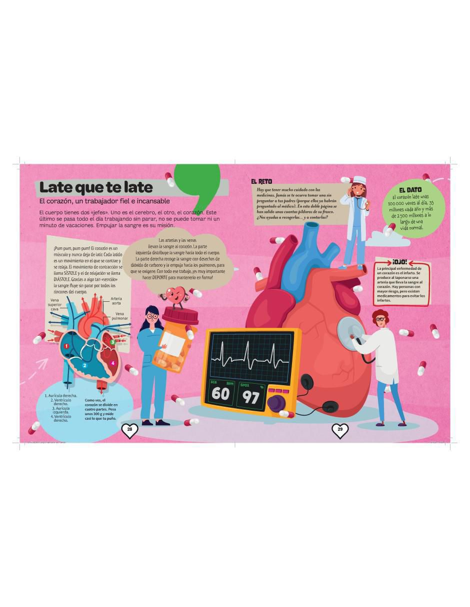 Libro Explora El Cuerpo Humano de Alberto Jiménez García 3