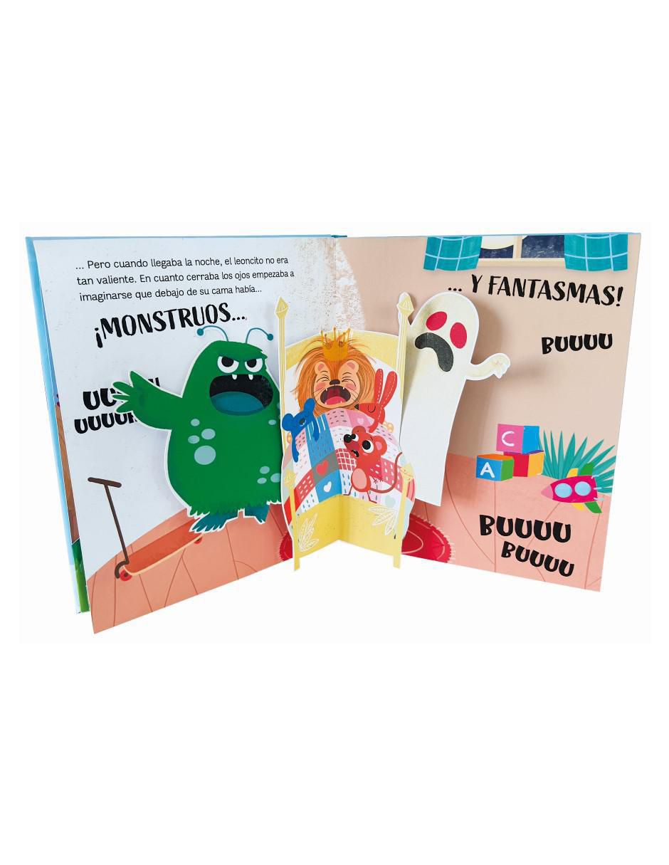 Libro Un León Muy Valiente Con POP UP de María Mañeru Y Sandra Aguilar 3