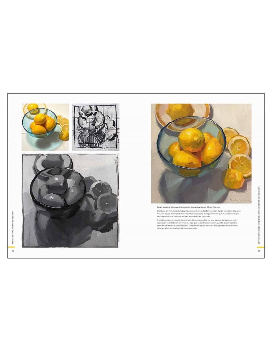 Libro Técnicas Para Pintar Bodegones de Sarah Sedwick 2