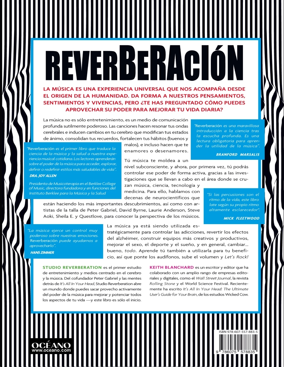 Libro Reverberación. Haz todo mejor con música de Blanchard, Keith 2