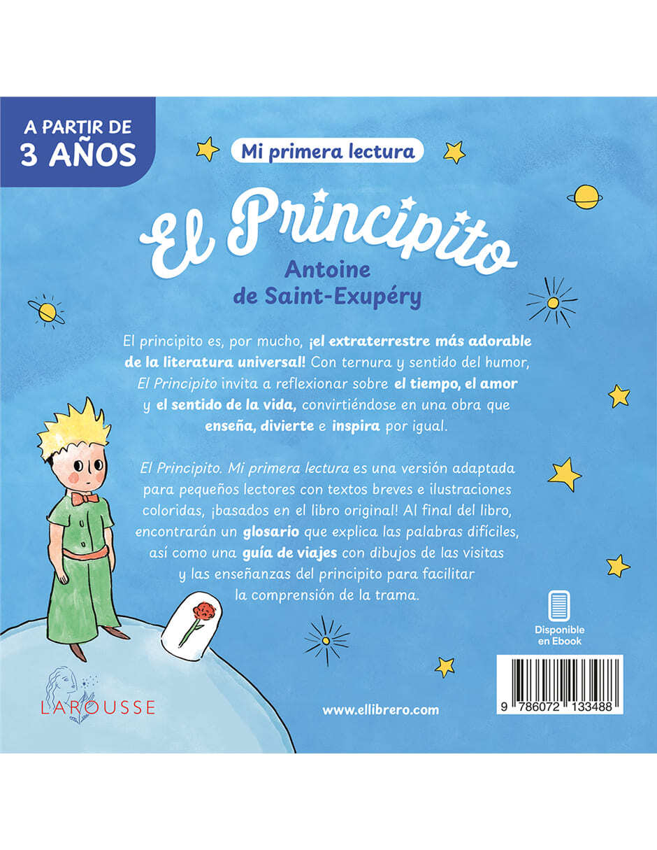 Libro El Principito. Mi primera lectura de Saint-Exupéry, Antoine 2