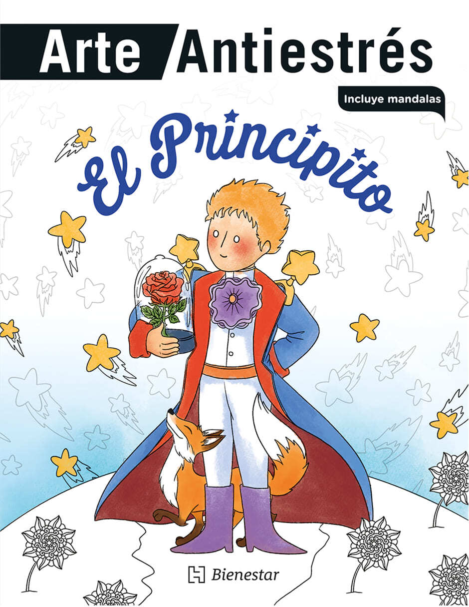 Libro Arte Antiestrés El principito de Saint-Exupéry, Antoine de