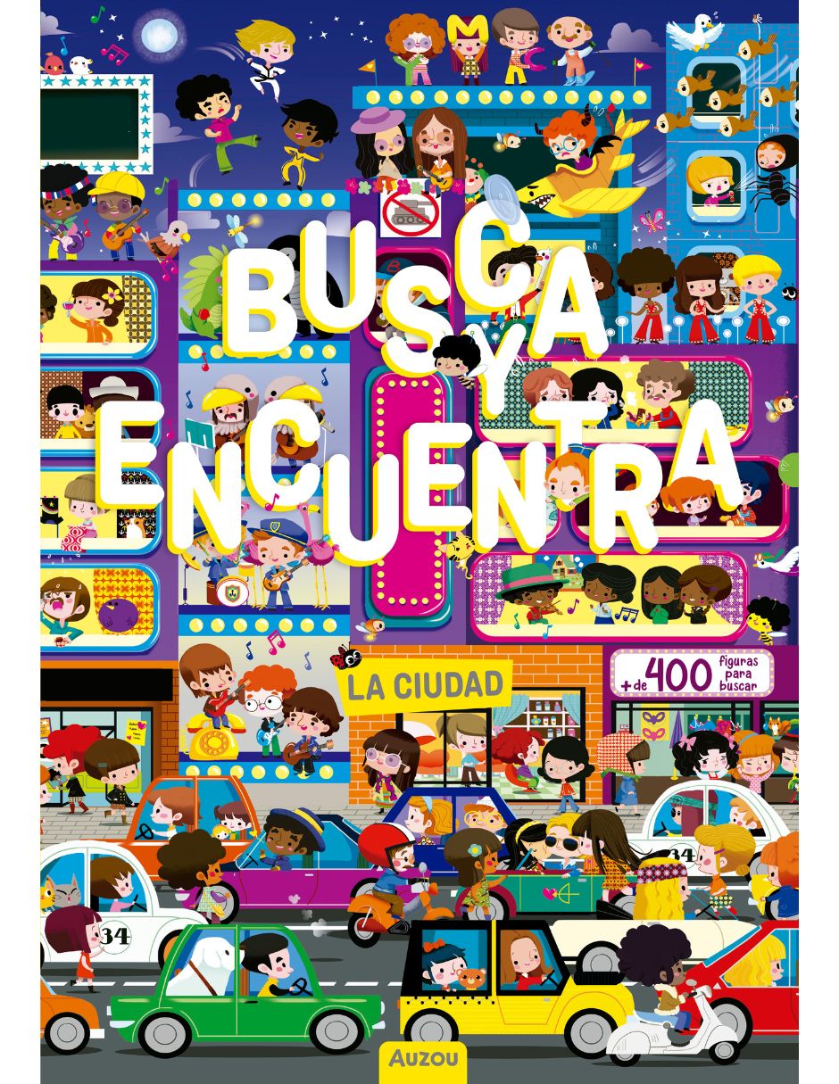 Libro Busca y Encuentra La Ciudad de Auzou