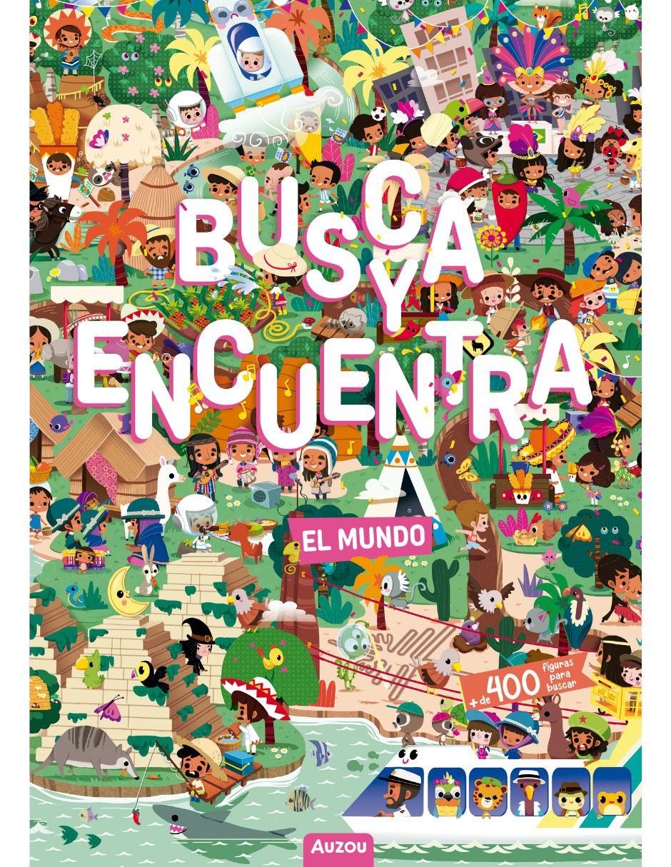 Libro Busca y Encuentra El Mundo de Auzou