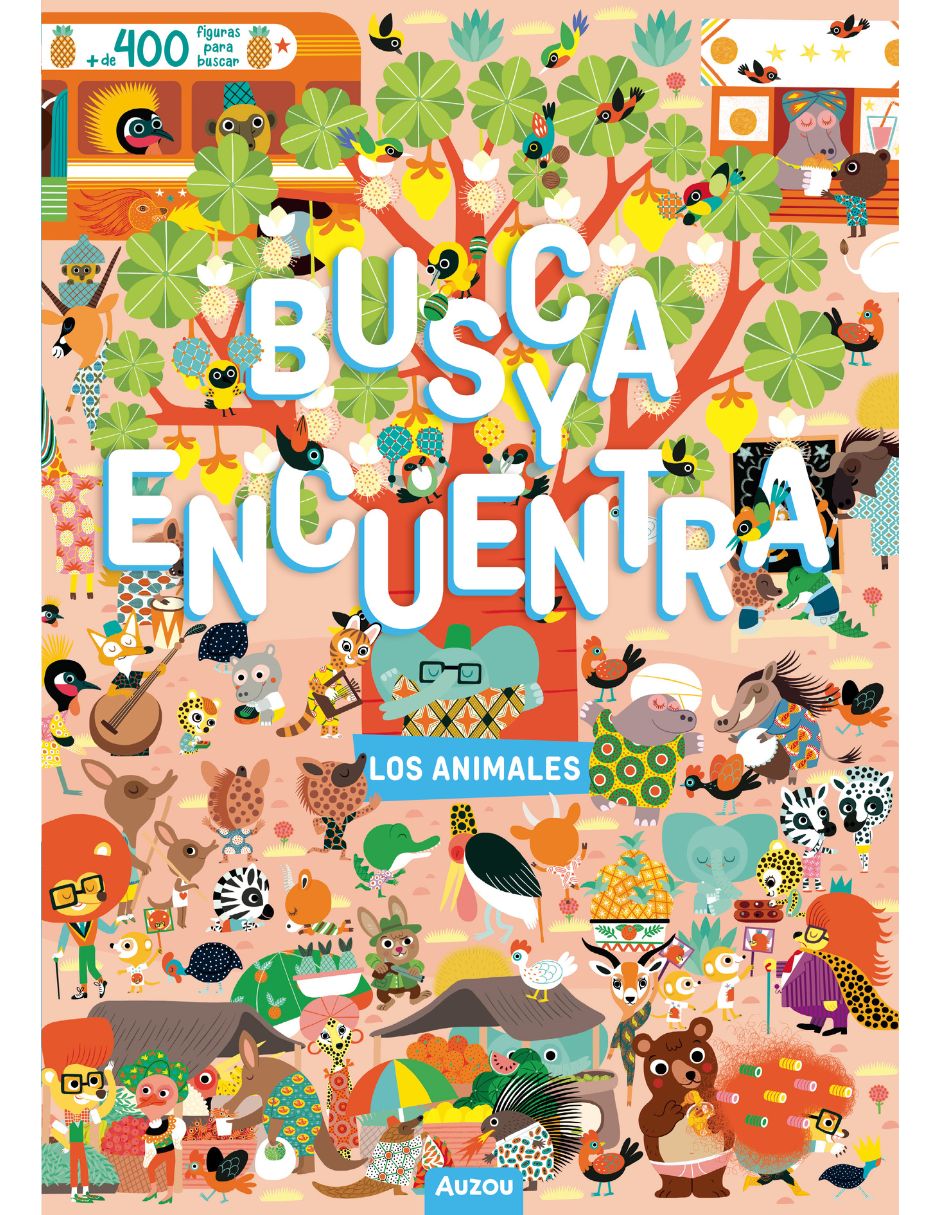 Libro Busca y Encuentra Los Animales de Auzou