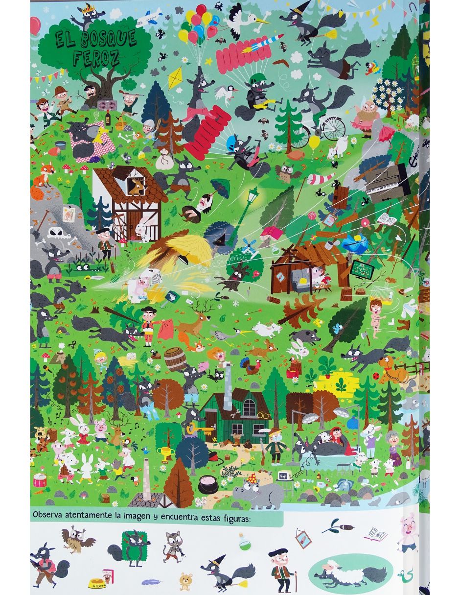 Libro Busca y Encuentra Los Animales de Auzou 2
