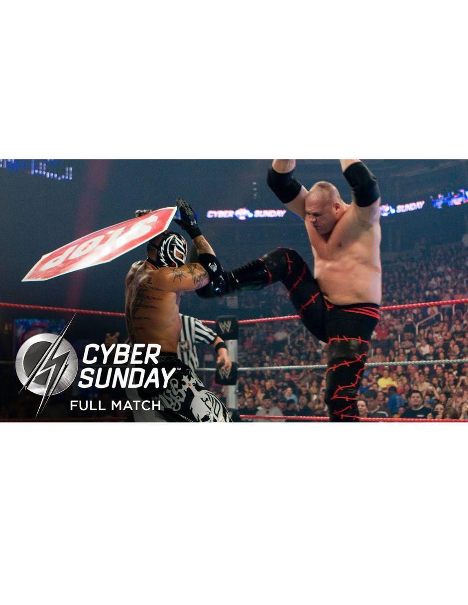 Cyber Sunday (2008) evento de lucha libre en DVD estándar 3