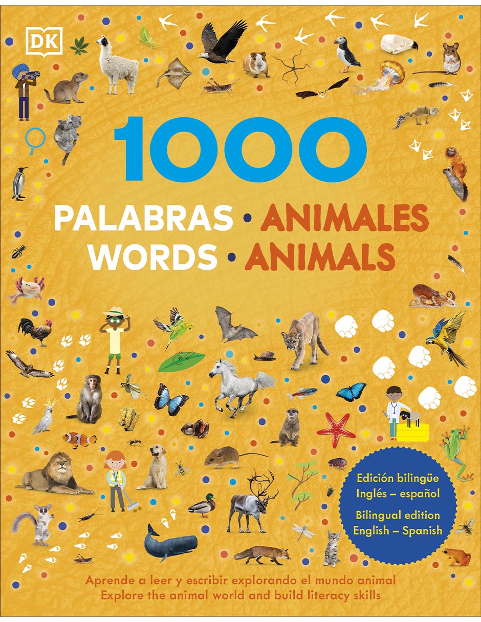 Libro 1000 palabras: animales de