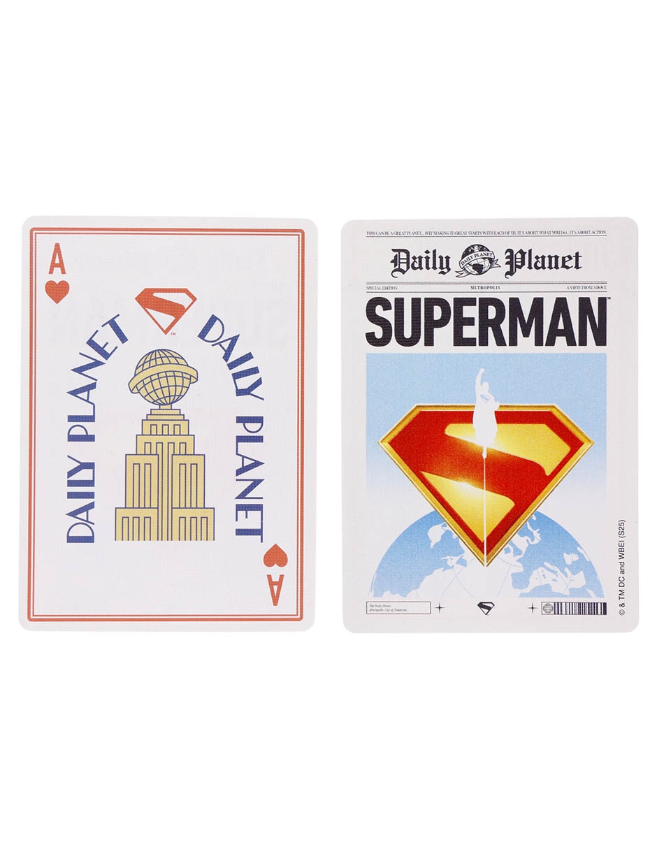 Juego de cartas poker Superman