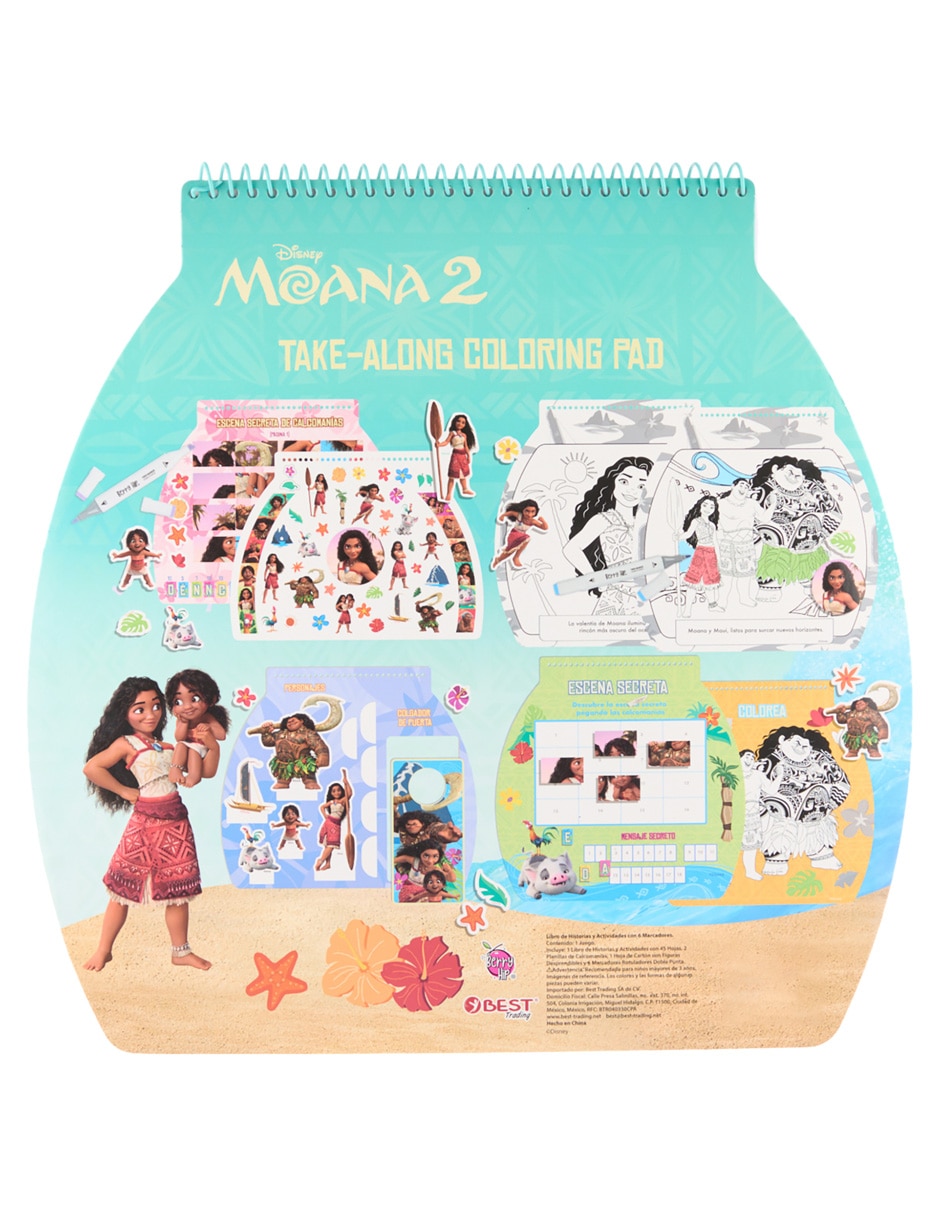 Libro Take-Along Coloring Book de Best trading 2
