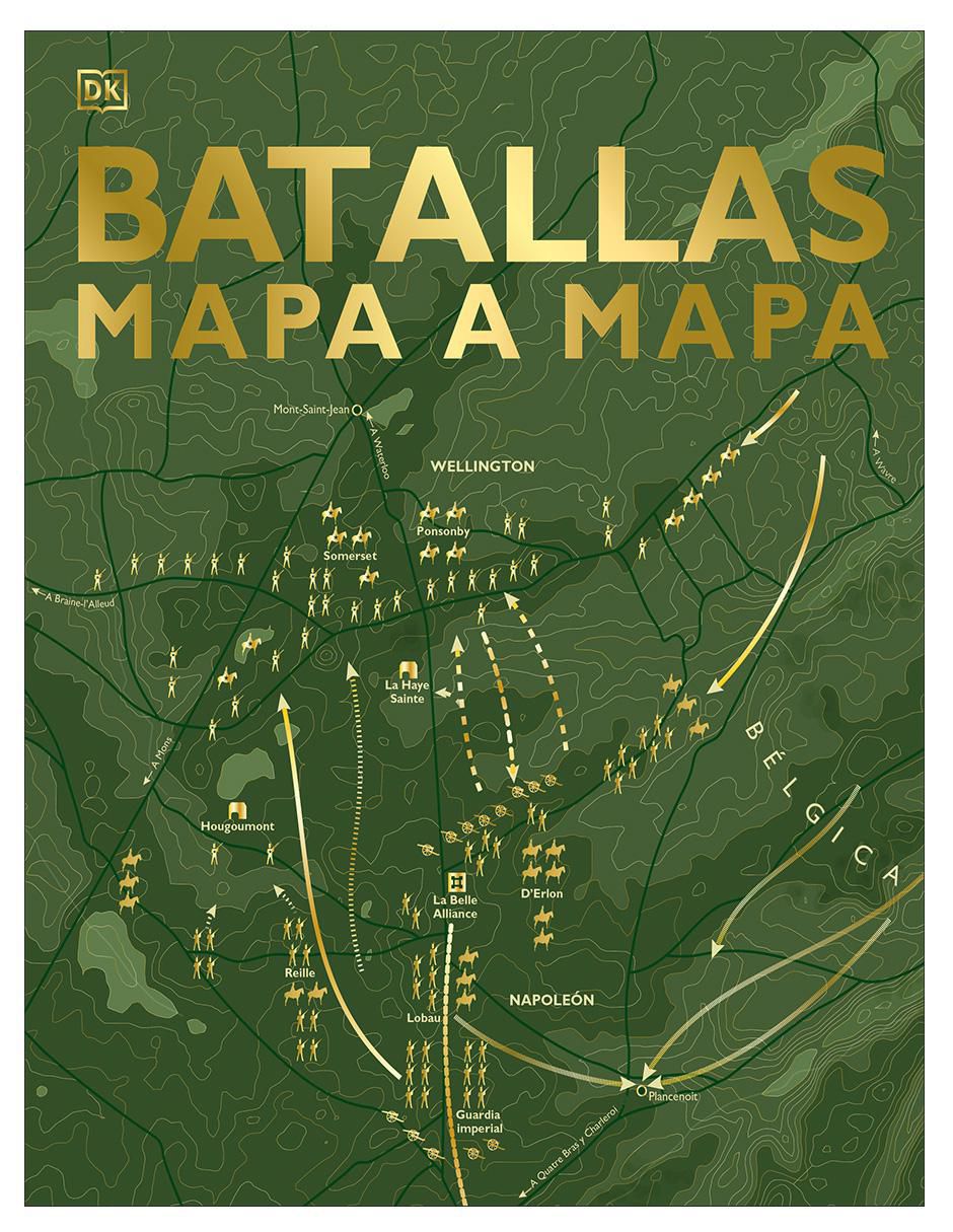 Libro Batallas Mapa a Mapa de DK