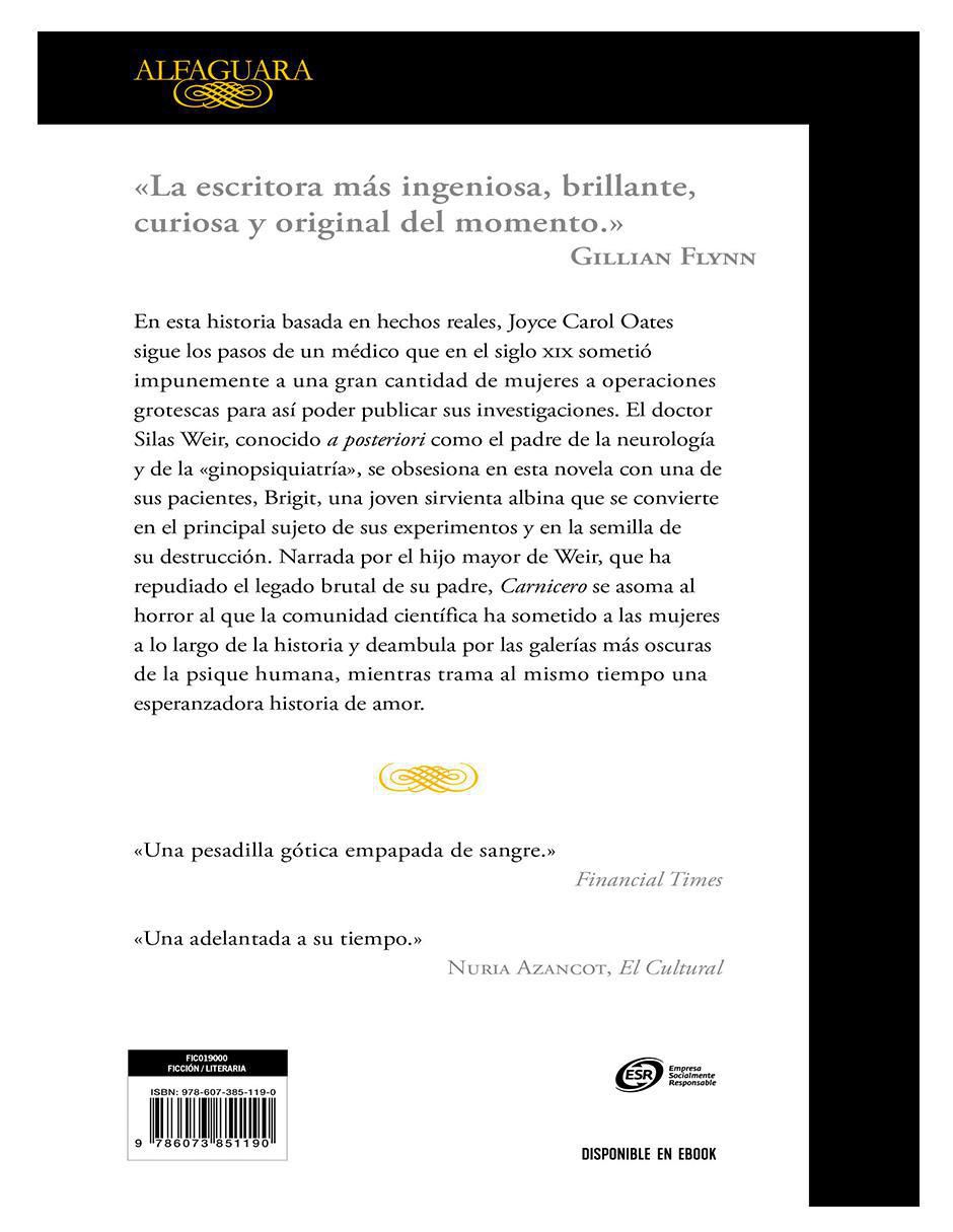 Carnicero de Joyce Carol Oates 2