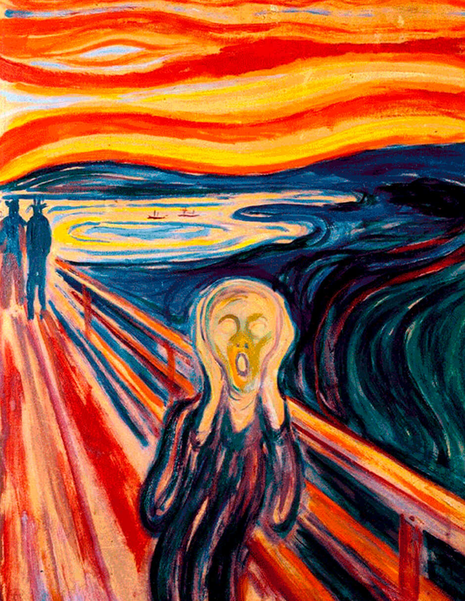 Rompecabezas Edward Munch el Grito 1000 piezas 2