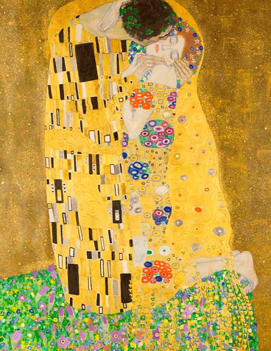 Rompecabezas El Beso de Gustav Klimt 1000 piezas 2