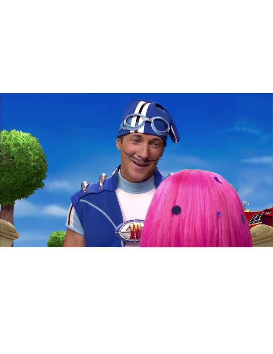 Falso Sportacus Lazy Town serie de televisión en DVD estándar 2